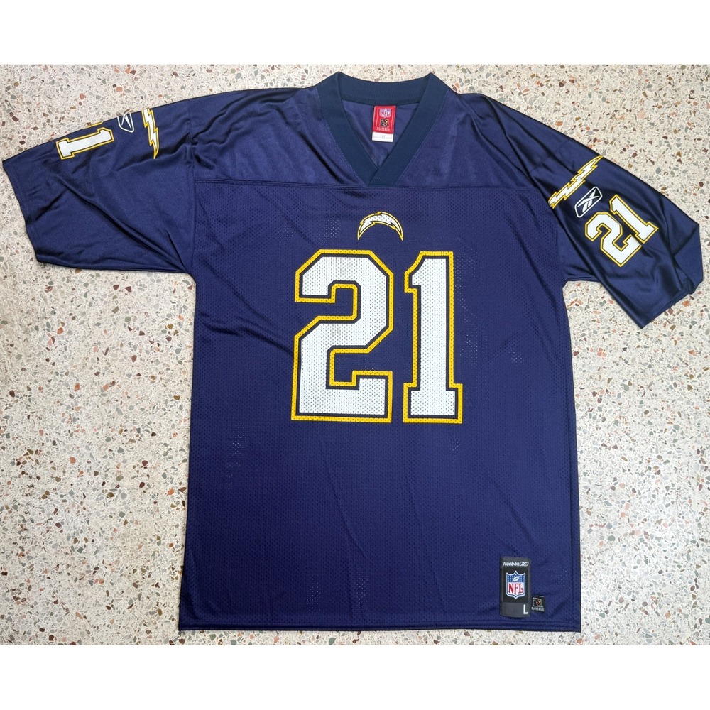 Reebok Vintage San‎ Diego Chargers #21 LaDainian Tomlinson Jersey Size Large